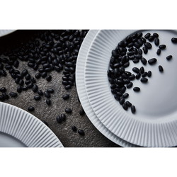 Aida Groovy desserttallerkner Ø19cm porcelæn 12stk