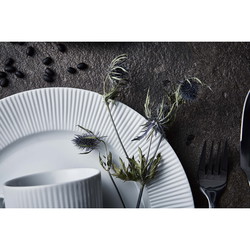 Aida Groovy middagstallerkner Ø26,5cm porcelæn 12stk