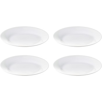 Aida Café desserttallerkner Ø19cm hvid 4stk