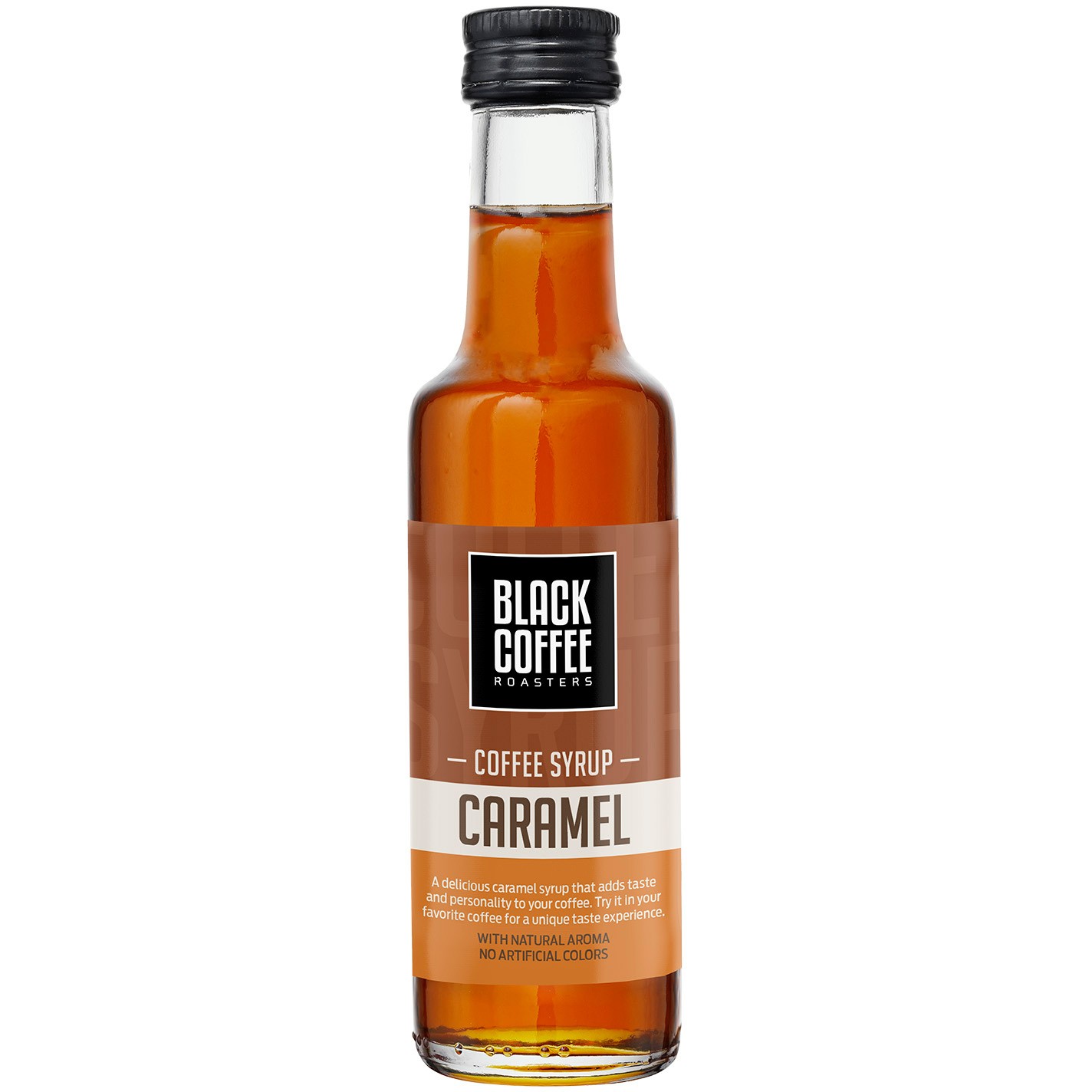 Black Coffee kaffesirup karamel 250ml