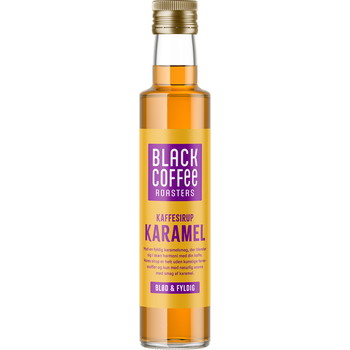 Black Coffee kaffesirup karamel 250ml