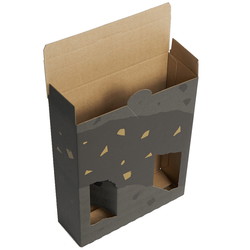 Vingavekarton til 3 flasker 82x246x318mm sort