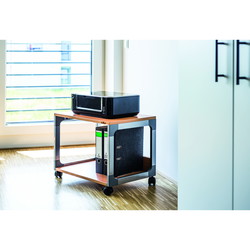 Durable SYSTEM 48 vogn 2 hylder bøg/grå