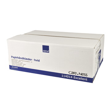 Abena Non-Stop håndklædeark 2lags 20,6x24cm 25x160ark