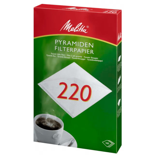 40 Filtri Per Caffé Melitta Original 100, Marrone Naturale, Non Sbiancati, Carta AromaPor