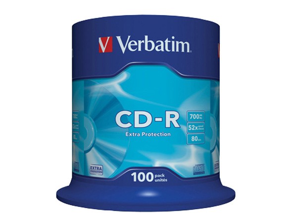 Verbatim - 100 x CD-R 700 MB ( 80 min ) 52x 