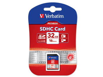 Verbatim 32GB flashhukommelseskort 