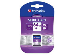 Verbatim Premium 64GB flashhukommelseskort
