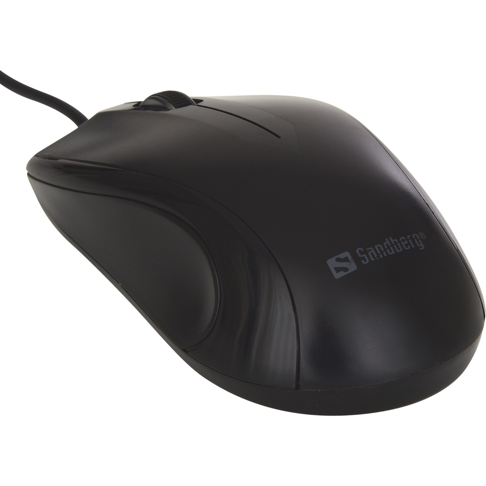 Sandberg USB Mouse - Mus - optisk 3 knapper - kabling - USB