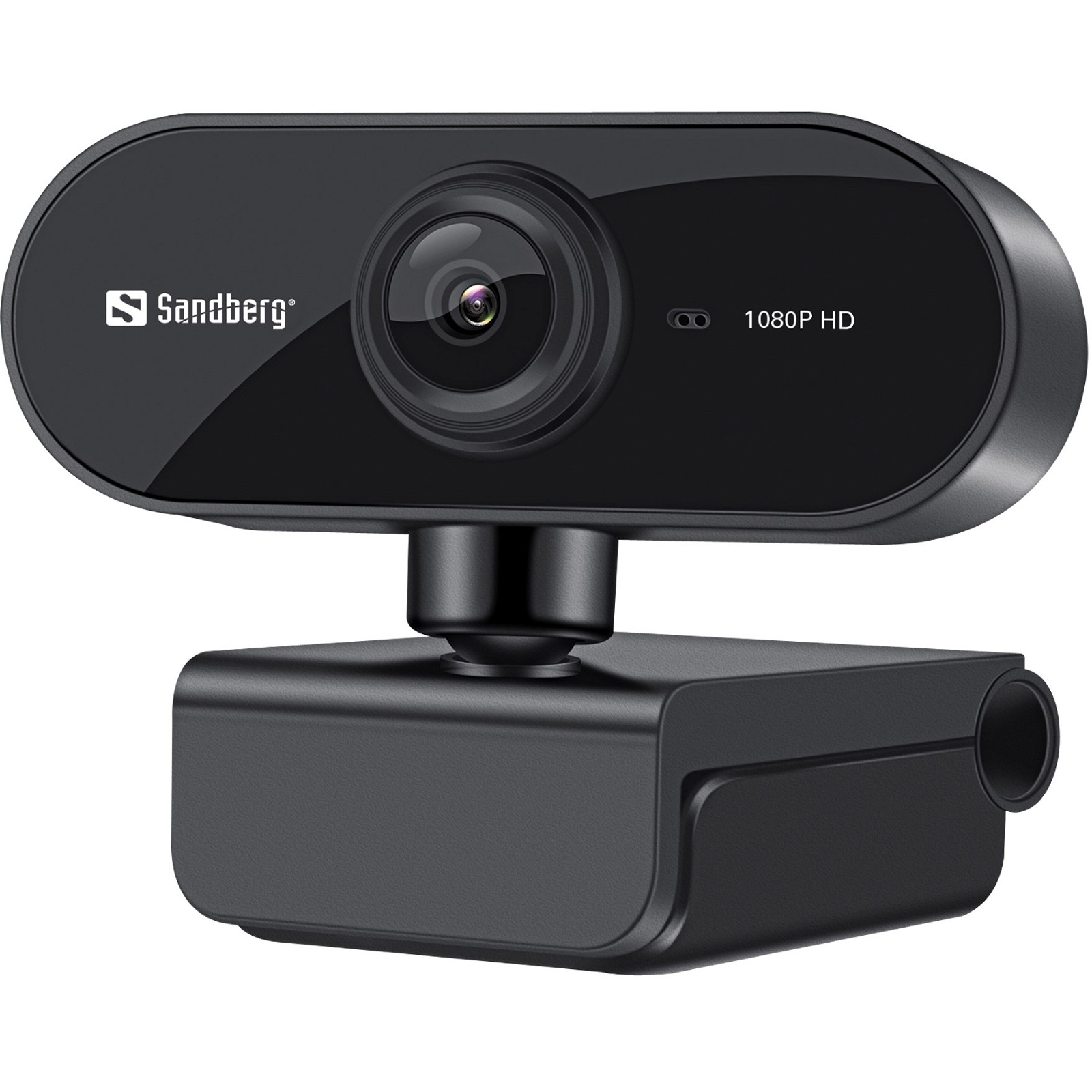 Sandberg USB Webcam Flex - Webkamera farve - 2 MP - 1920 x 1080 - 1080p