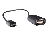 Sandberg OTG USB micro adapter sort