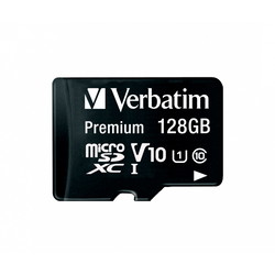 Verbatim Micro SDXC 128GB m/adapter