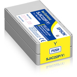 Epson SJIC22P(Y) blækpatron gul