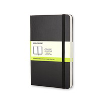 Moleskine Classic notesbog STR. L blank sort 