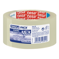 Tesa 57167 emballagetape 50mmx66m klar 
