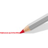 Staedtler Omnichrom 108-2 blyant rød 12stk