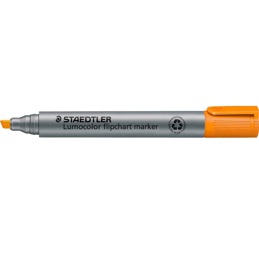 10 x Staedtler Lumocolor Flipchart marker 2mm orange