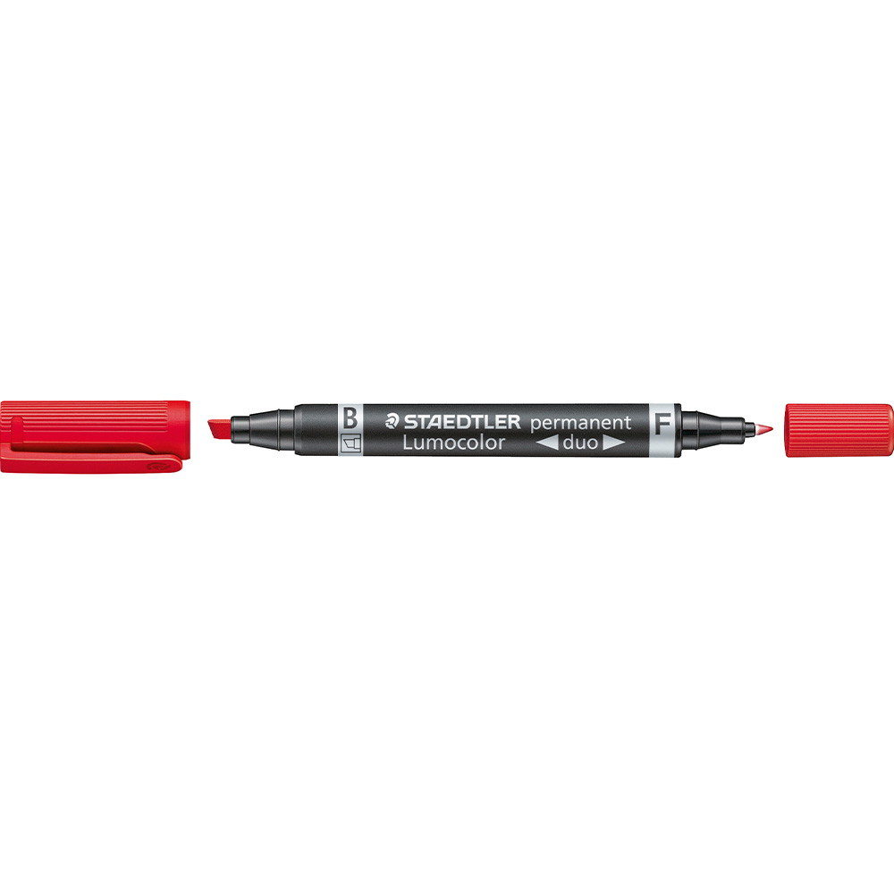 10 x Staedtler Lumocolor Flipchart marker 2mm rød