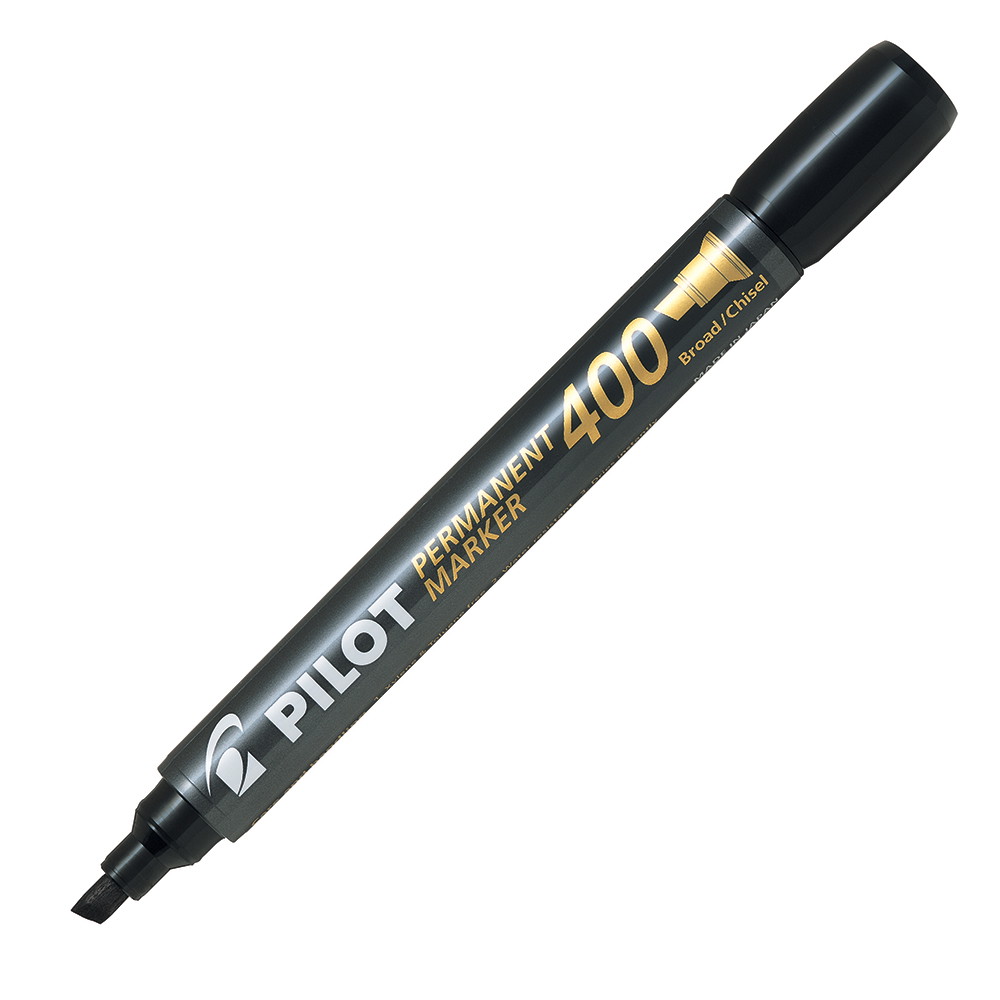 Pilot 400 permanent marker sort 20stk
