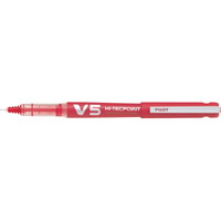 Pilot BeGreen Hi-Tecpoint V5 rollerpen rød