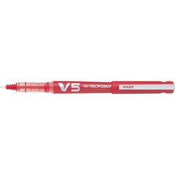 Pilot BeGreen Hi-Tecpoint V5 rollerpen rød