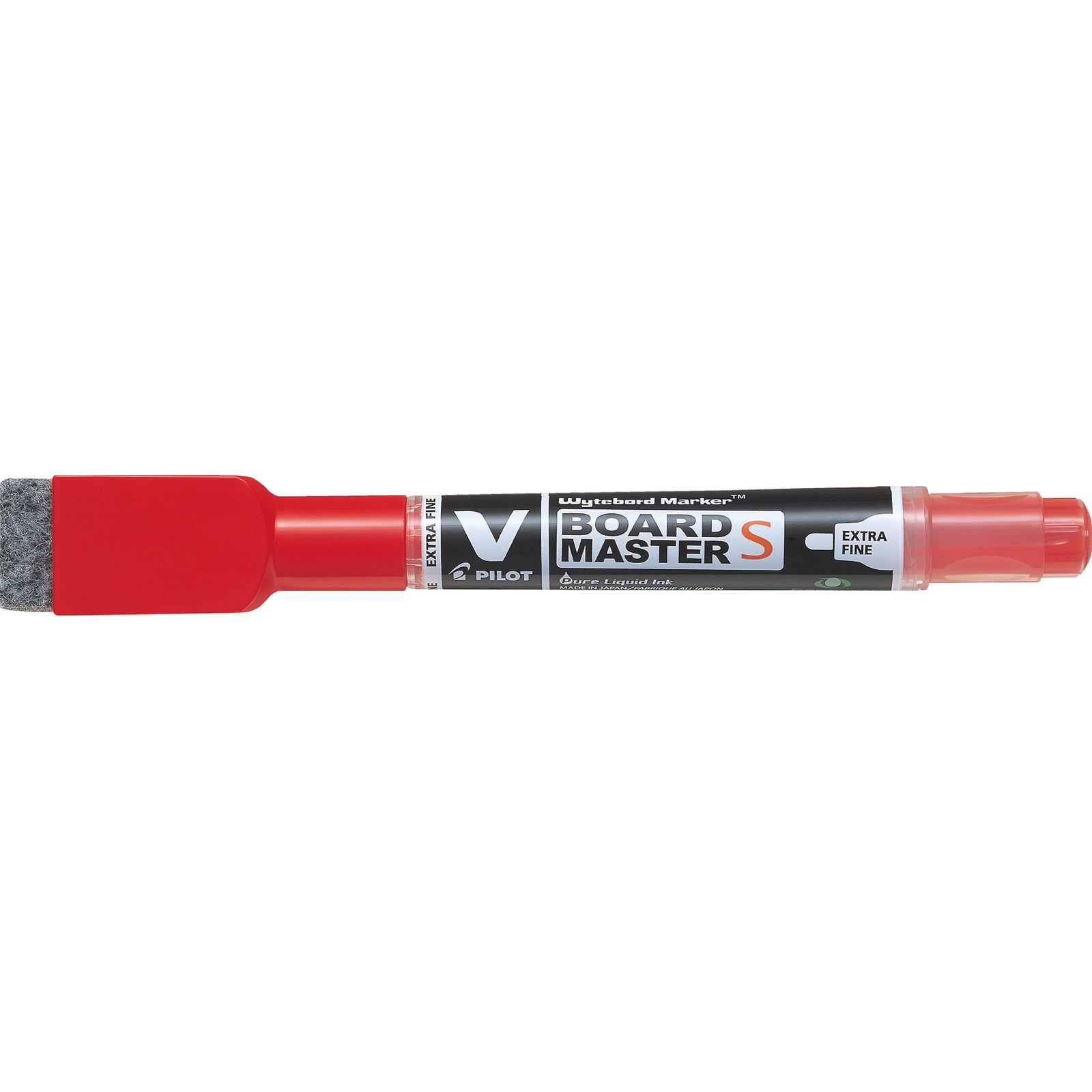 Pilot V-Board Master S whiteboardmarker med visker rød