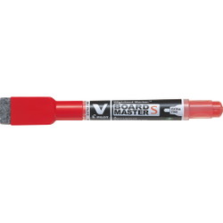 Pilot V-Board Master S whiteboardmarker med visker rød