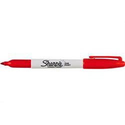 Sharpie permanent marker 1,0mm rød