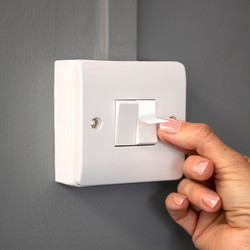 Avery L8001-10 antimikrobielle etiketter hvid