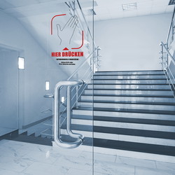 Avery L8012-10 antimikrobielle etiketter klar 