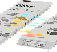 Rainbow A4 kopipapir 80g grå 500ark