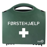 Bluestar førstehjælpskasse med waterjel 