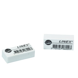 Linex viskelæder hvid