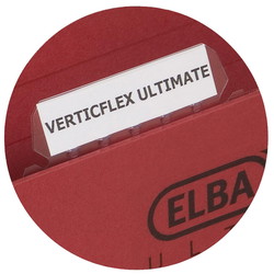 Elba hængemappefane 60x14mm 25stk