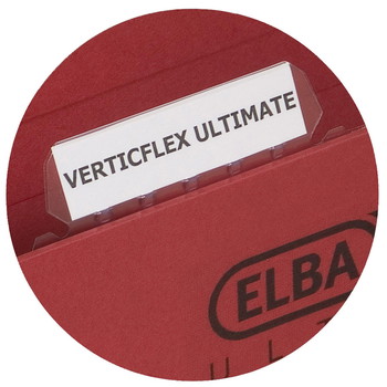 Elba hængemappefane 60x14mm 25stk