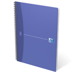 Oxford Essentials notesbog A4 linjeret assorteret