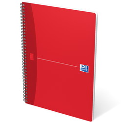 Oxford Essentials notesbog A4 linjeret assorteret