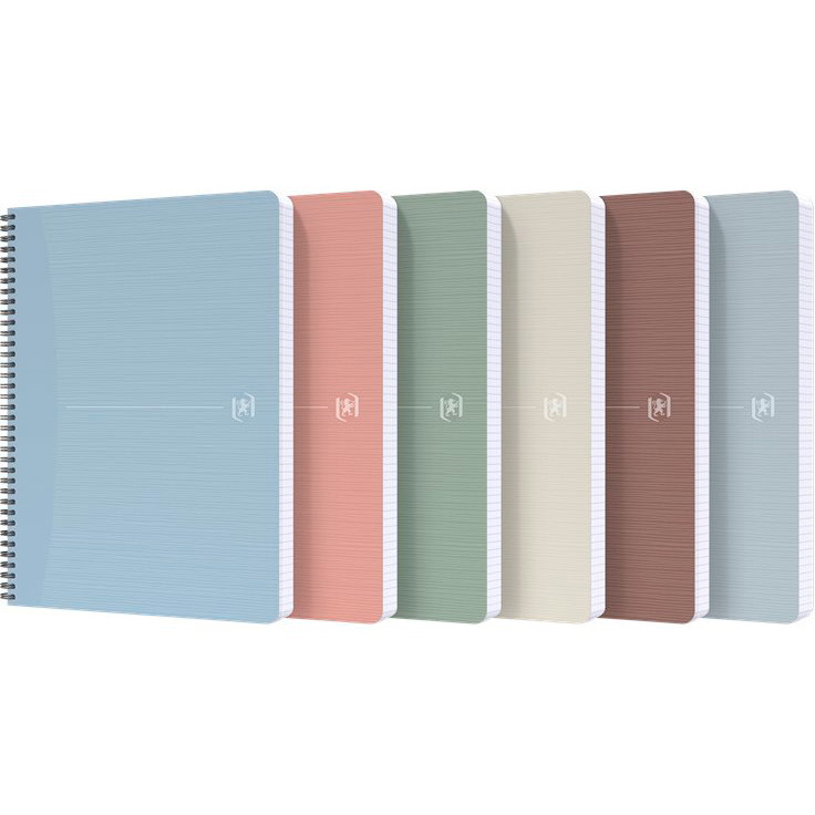 Oxford My Rec'Up notesbog A4 kvadreret assorteret