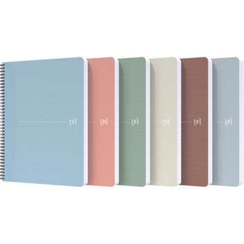 Oxford My Rec'Up notesbog A4 kvadreret assorteret