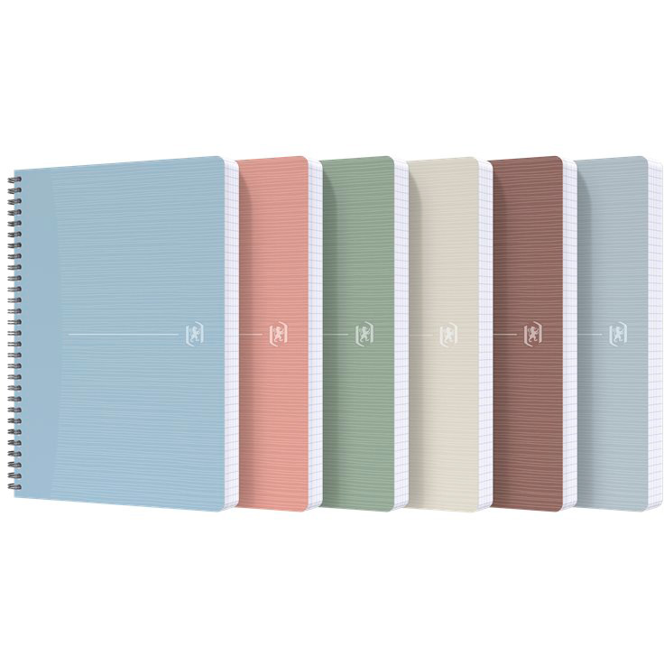 Oxford My Rec'Up notesbog A5 kvadreret assorteret