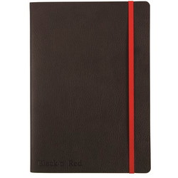 Oxford Black'n'Red Business Soft notesbog A5 linjeret
