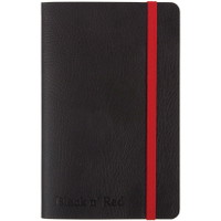 Oxford Black n Red Business Journal notesbog A6 linjeret