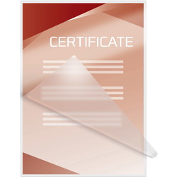 GBC A4 selvklæbende lamineringsomslag 75mic klar 25ark