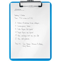 Leitz WOW A4 clipboard blå