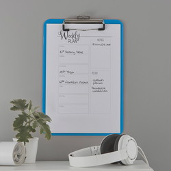 Leitz WOW A4 clipboard blå
