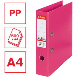 Esselte No. 1 Power brevordner A4 75mm fuchsia