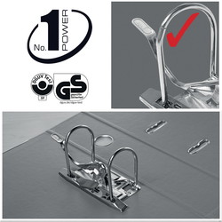 Esselte No. 1 Power brevordner A4 75mm fuchsia