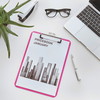 Leitz WOW A4 clipboard pink 