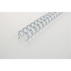 GBC 11mm spiralryg 100ark sølv 100stk