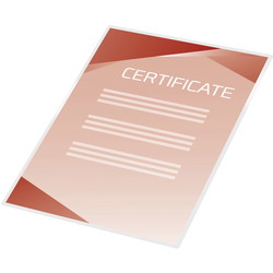 GBC A4 lamineringsomslag 250mic klar 50ark